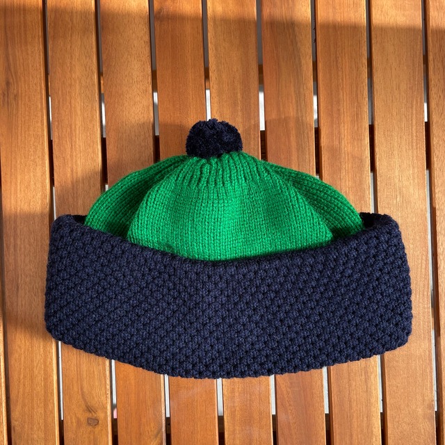 Turkish Beanie GRN x NVY