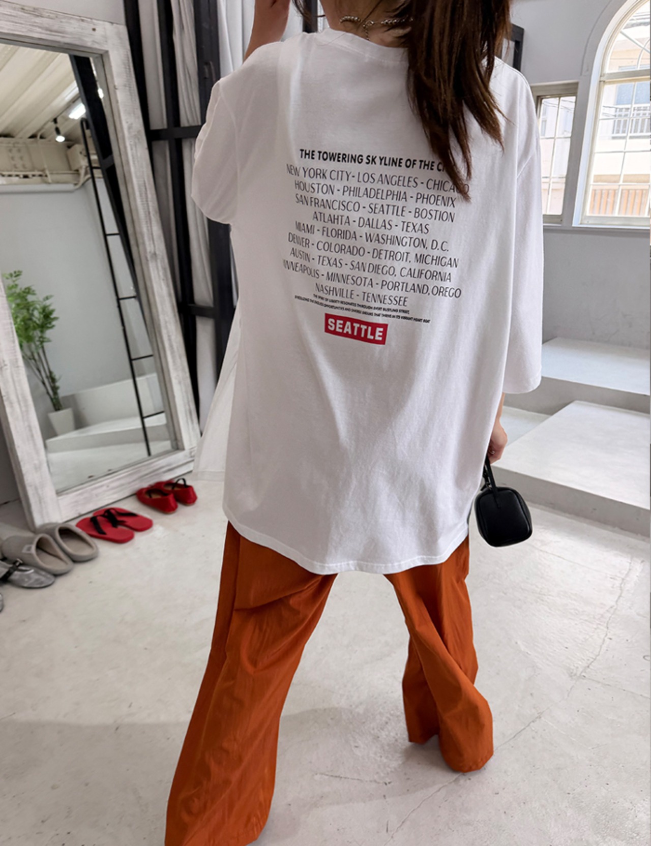 【26ss】Side-Slit Seattle Tee_2colors