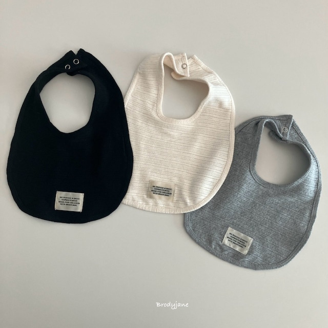 【取寄】brodyjane|jacquard bib|ジャカードビブ|FREE|baby