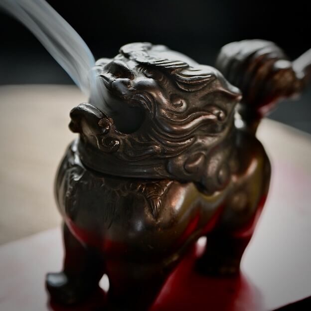 獅子の香炉 52001】獅子の香炉 / Incense Burner | 古道具・器 ハナレ きりゅう