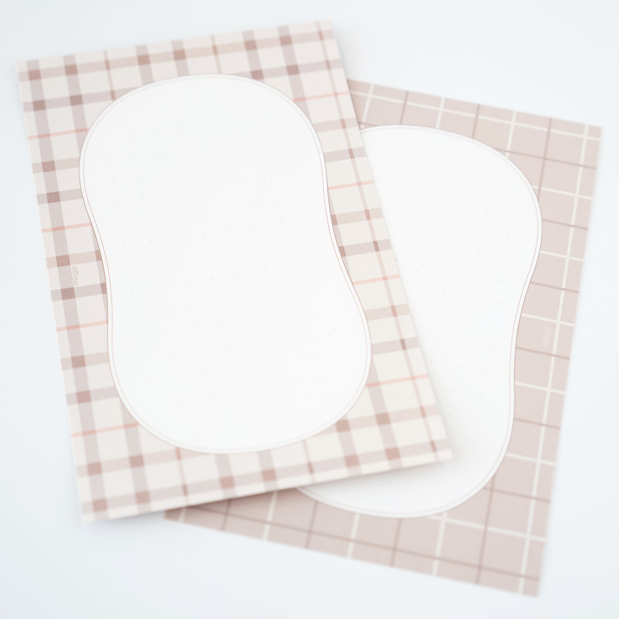 【チェックなフレームリフィル】ココア | M6