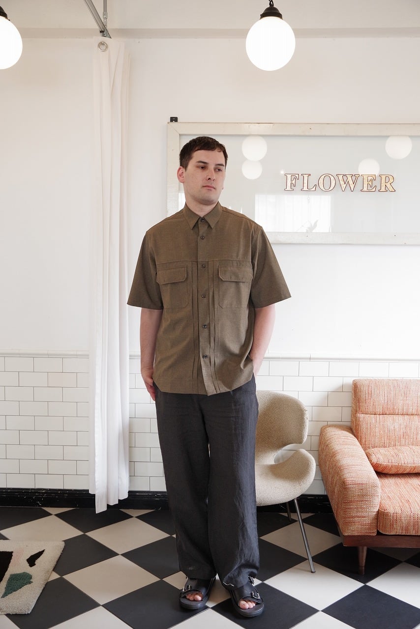 Poly Tropical B.D. S/S Shirt