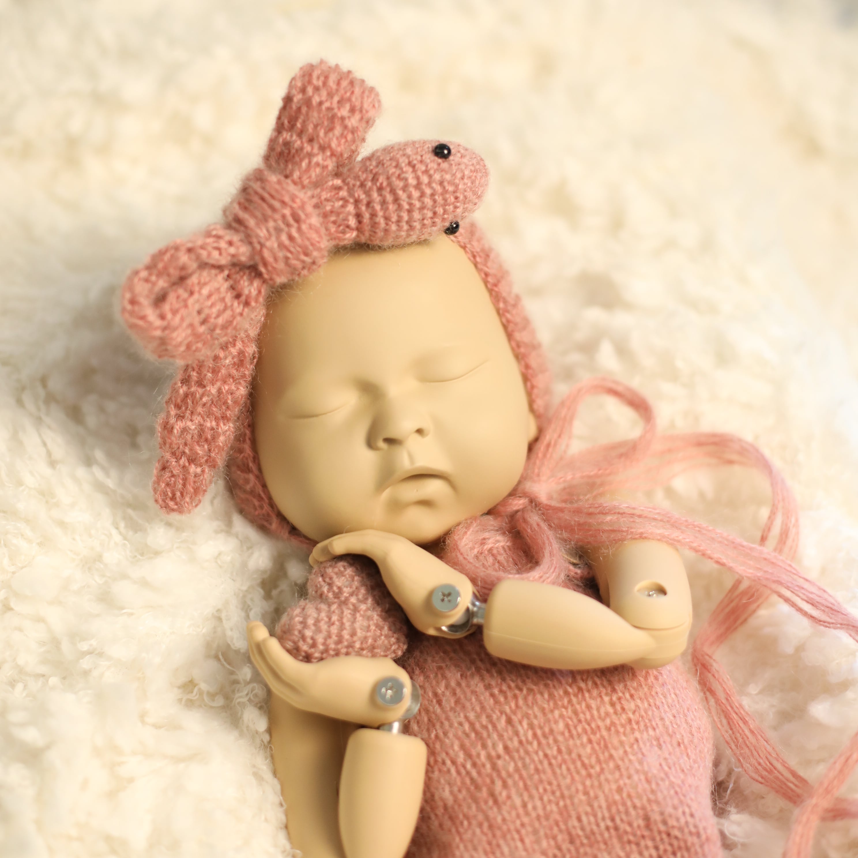 へびのあみぐるみ⁑ニューボーンフォト | pomme de pin ニューボーン