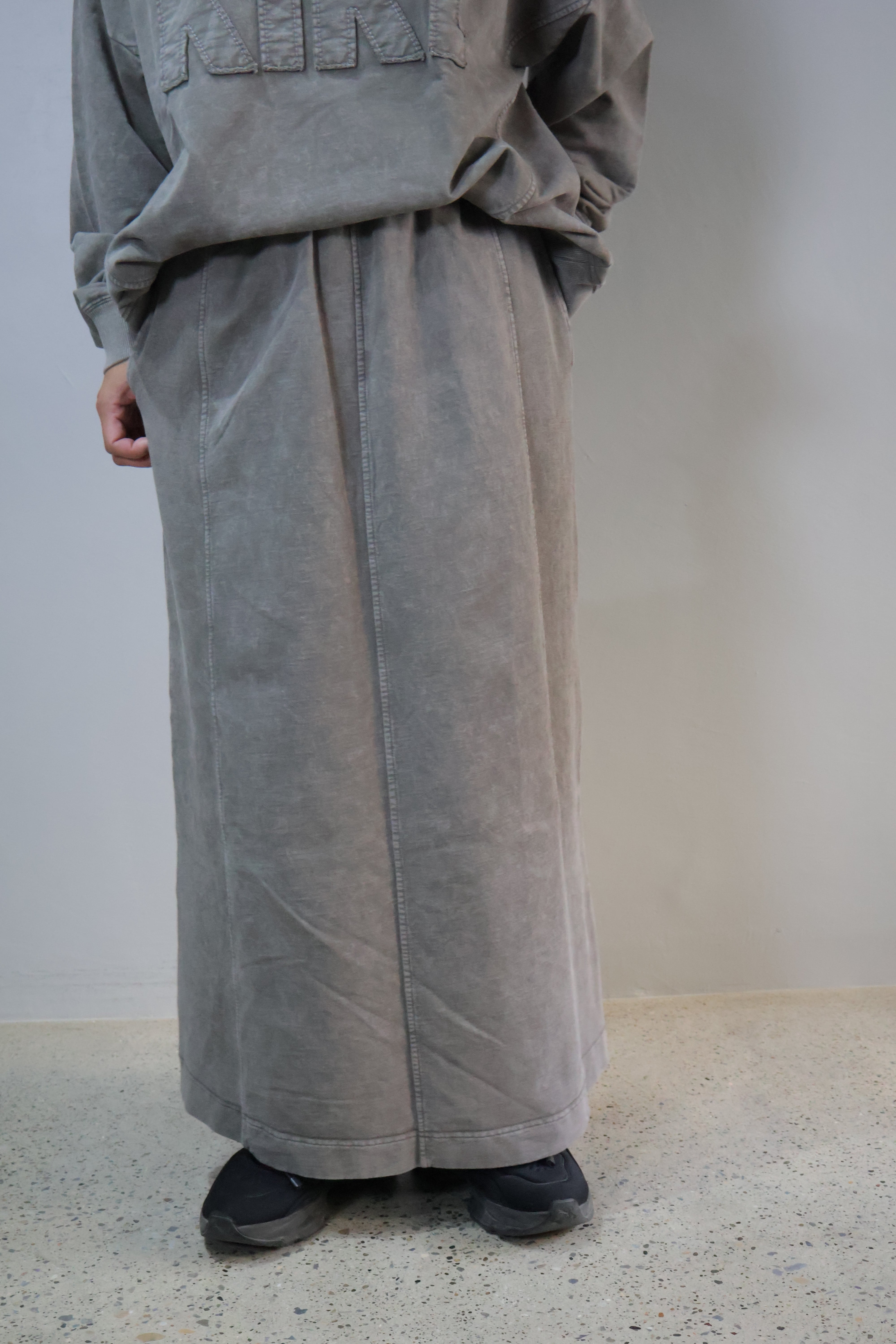 NEW!MINI裏毛ピグメントタイトスカート【12507-304-10】2025AW