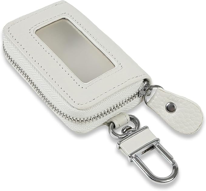 ネグエス] スマートキーケース 窓付き ズレ防止クッション付き キー