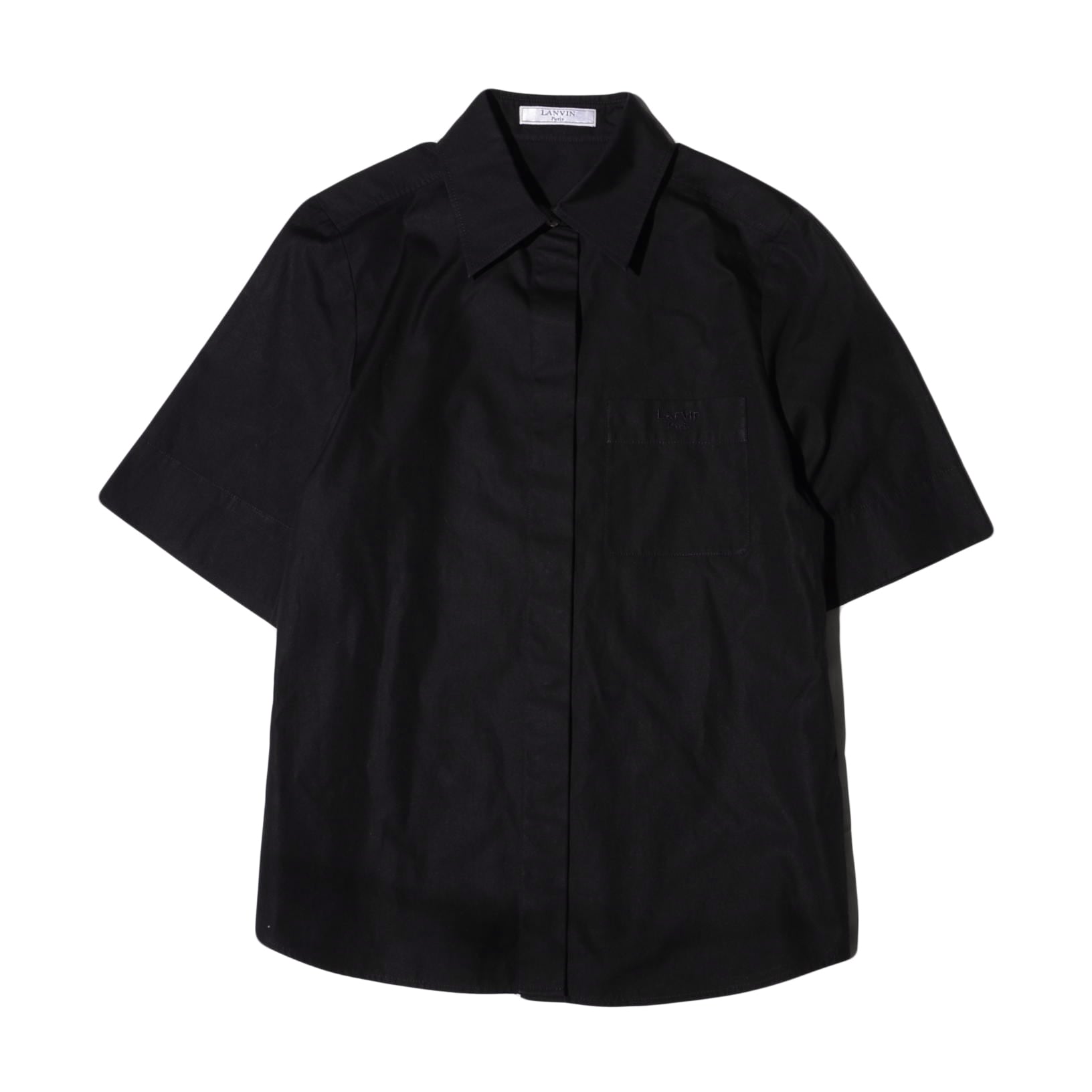 Lanvin Paris   oversized   half sleeve shirt