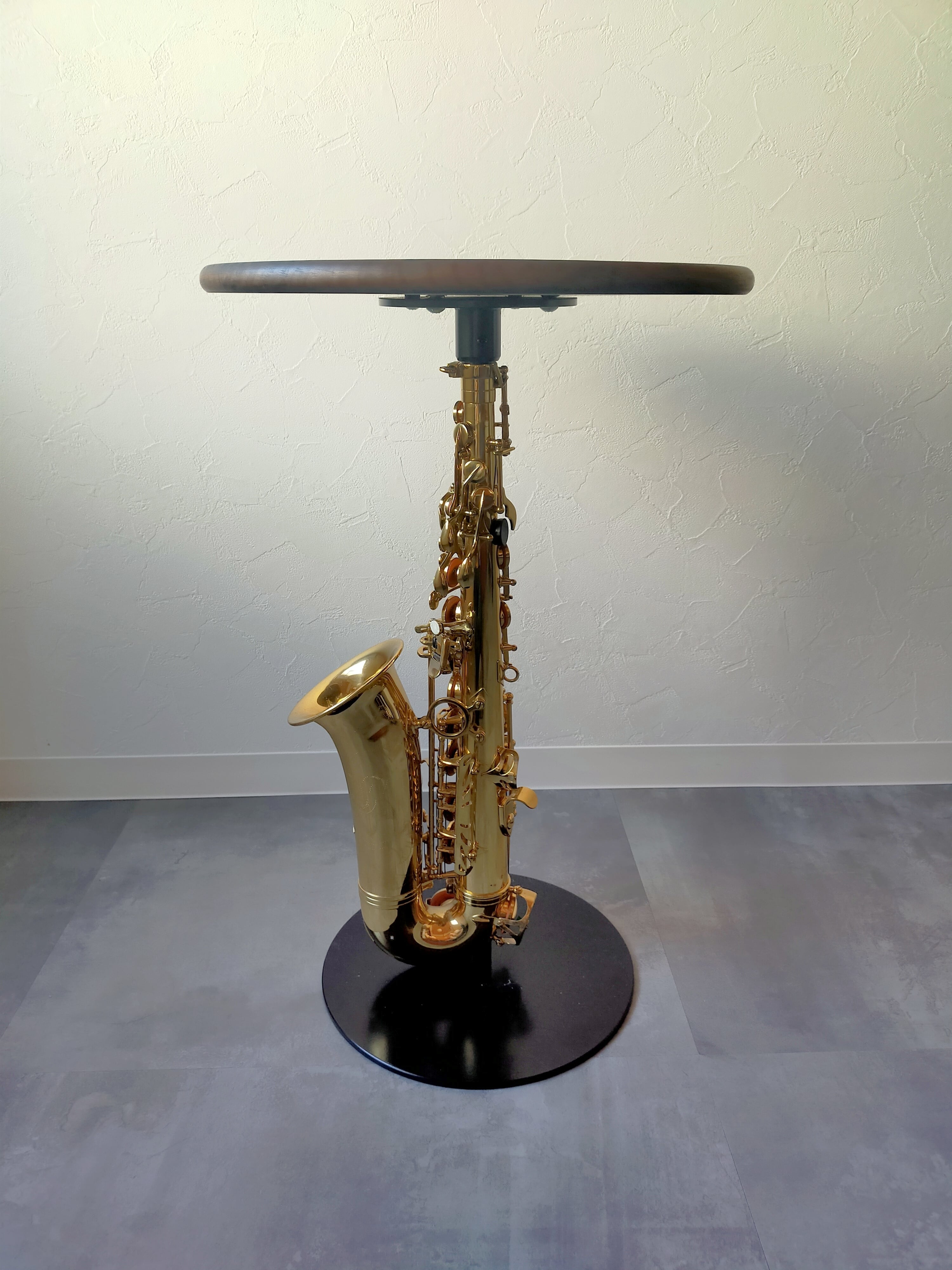 サックステーブル（gold） | upcycle interior アップサイクル家具の