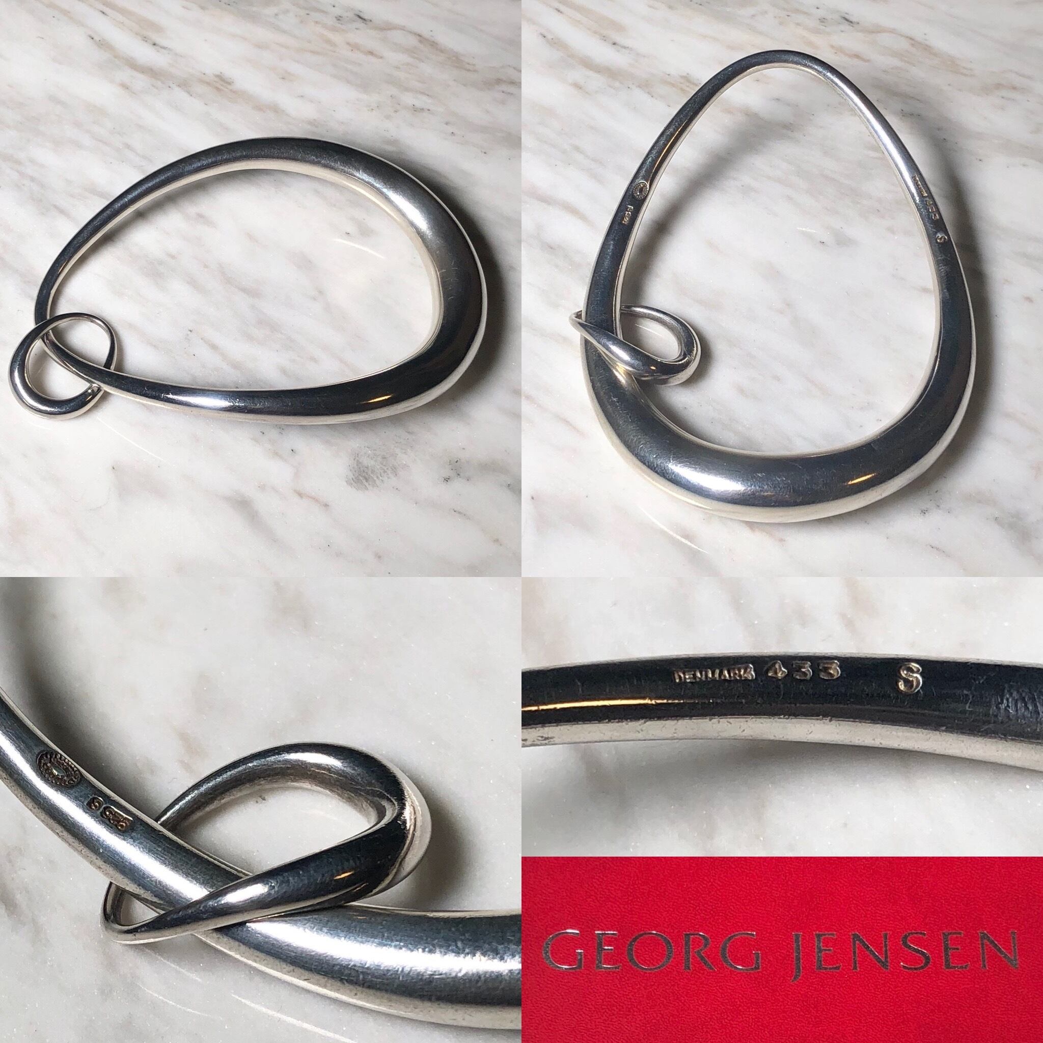 GEORG JENSEN silver bangle 