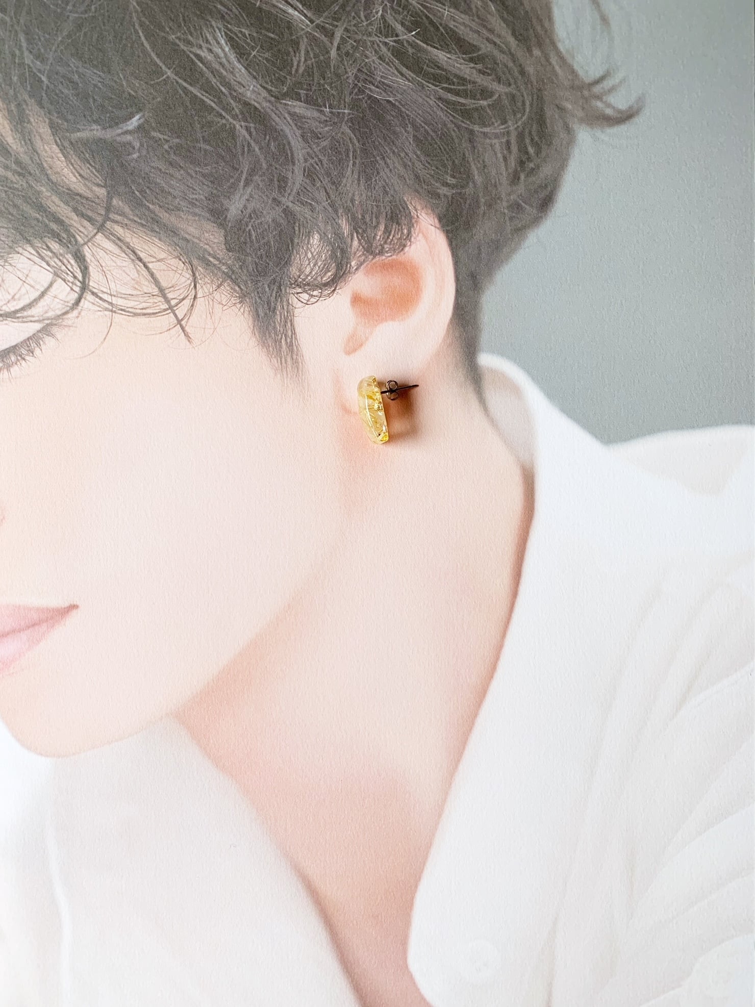 ルチルのイヤリングたん！できました！すごい！ ルチルのイヤリングたん！できました！すごい！ ルチルの