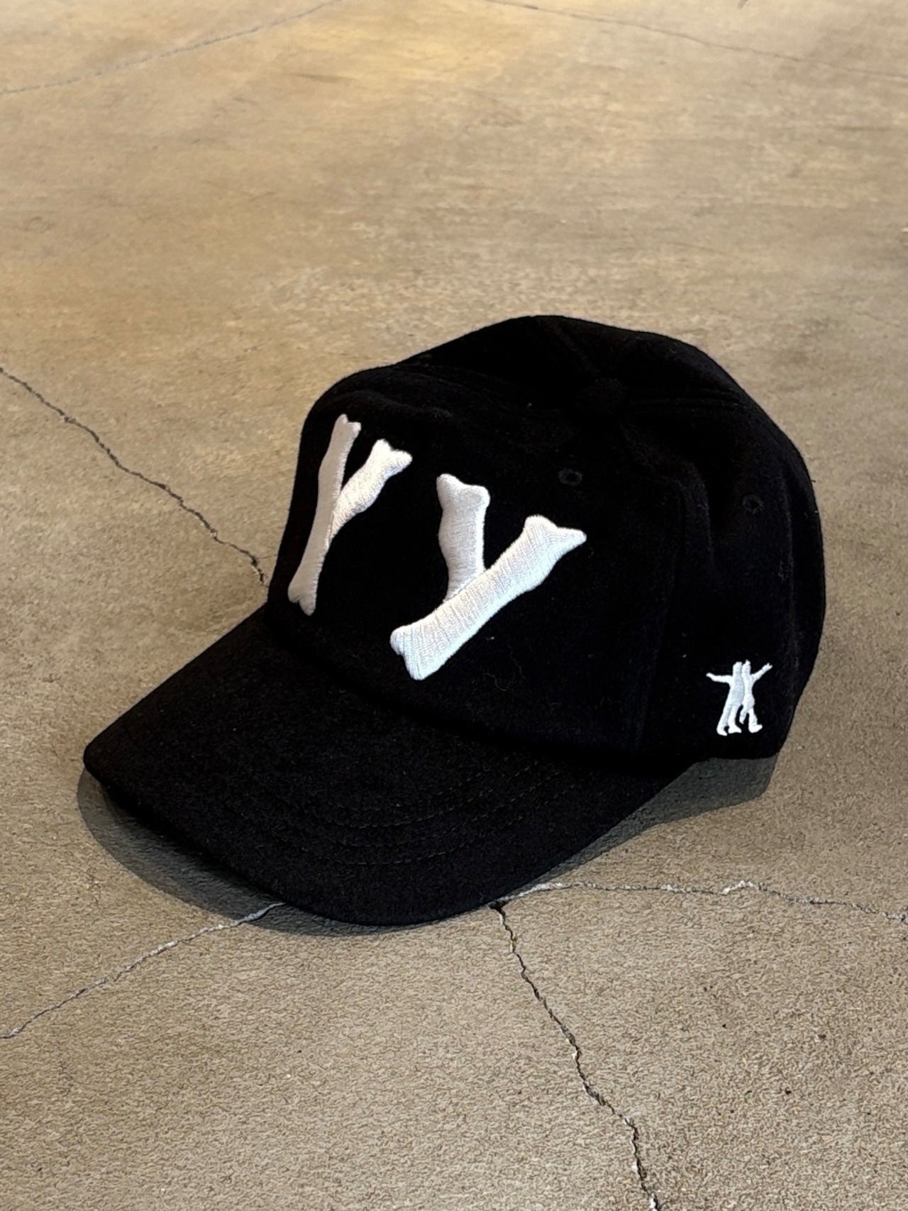 【26AW】OPEN YY オープン ワイワイ/ キャップ / YY WOOL HEART BONE BALL CAP - 1