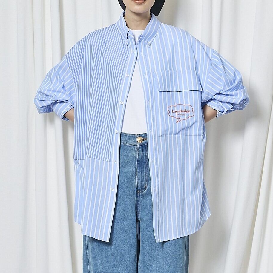 THOMAS MAGPIE 】Henryneck blouse 【公式通販】