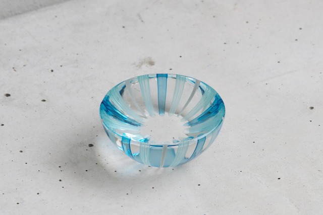 半球ペーパーウェイト　紺