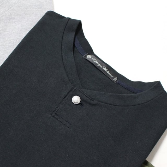 Upscape Audience 1ボタンヘンリーネック長袖 / AUD6249 / 4Color | C