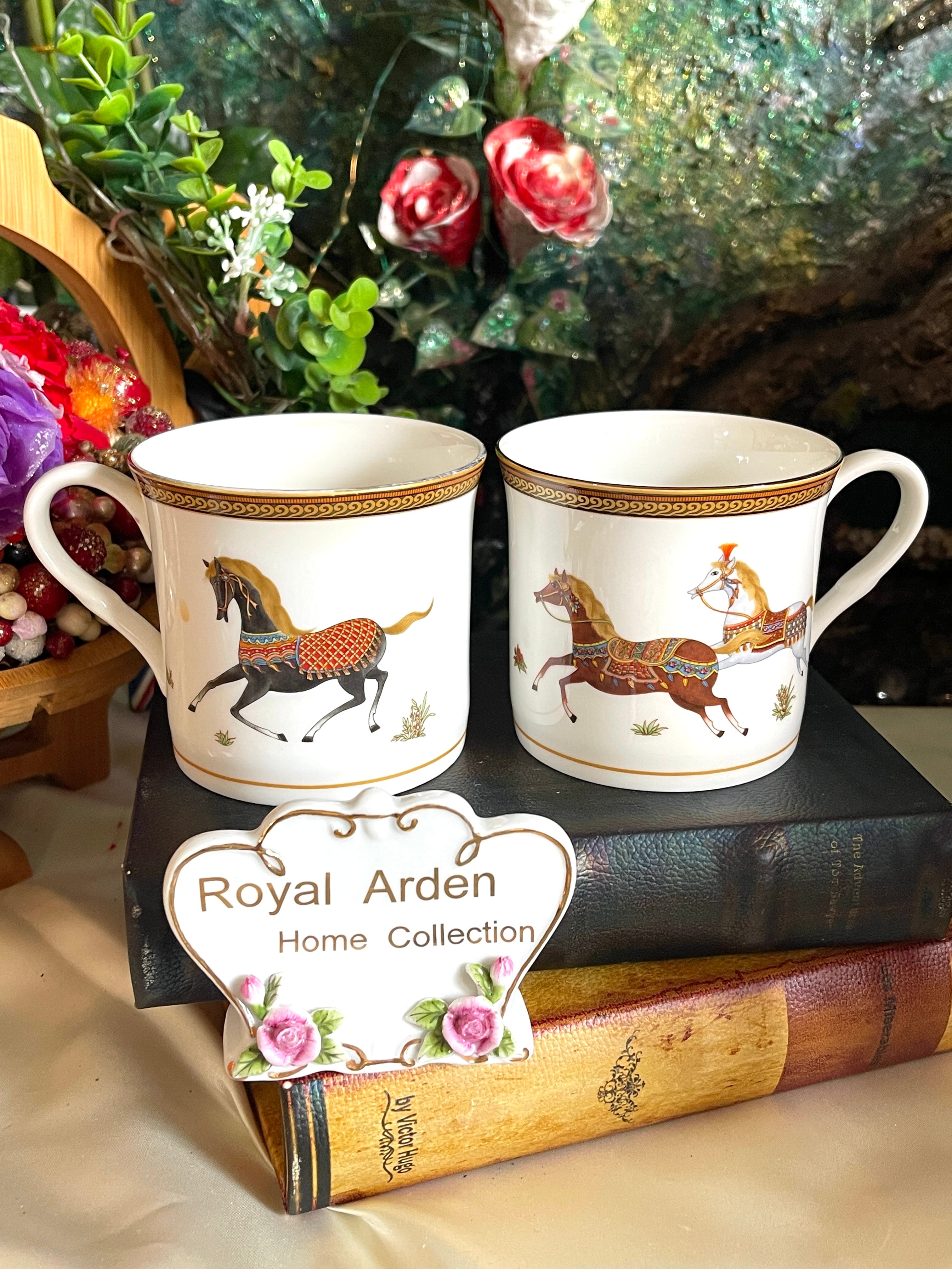 ◇再入荷◇2026干支◇馬◇ホース柄◇マグカップ◇BOX入◇ロイヤル