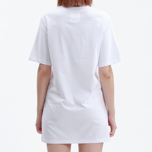 送料無料 【HIPANDA ハイパンダ】レディース Tシャツ ワンピ WOMEN'S GRAFFITI PANDA  SHORT SLEEVED LONG T-SHIRT / WHITE