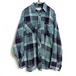 【WILDERNESS】Vintage Cotton Flannel Plaid Shirt【1990s-】