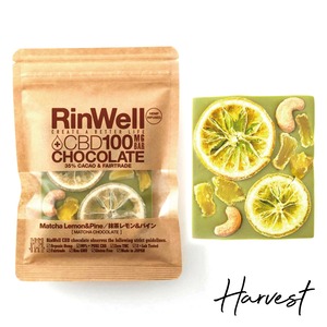 【RinWell】チョコレートバー レモン&パイン [ブランチョコレート]