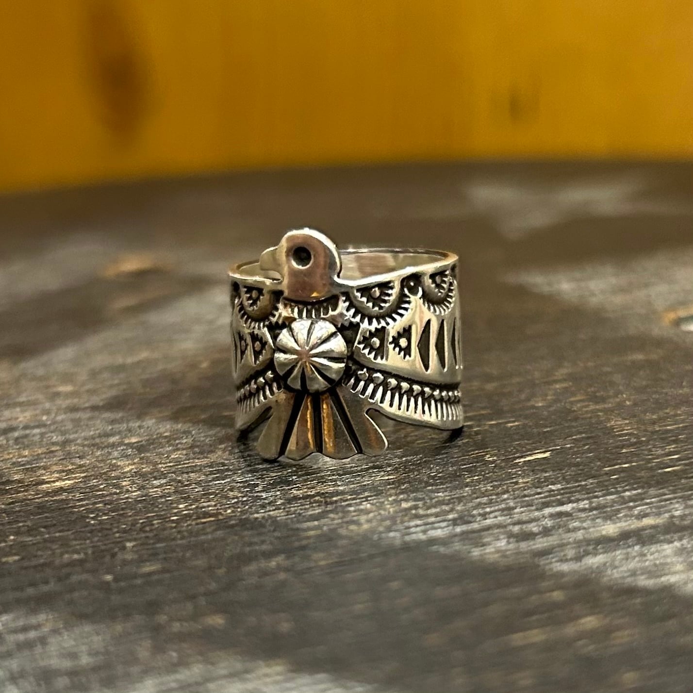 Navajo Darrell Cadman【ThunderBird Ring大 16号】 | 桜木商店