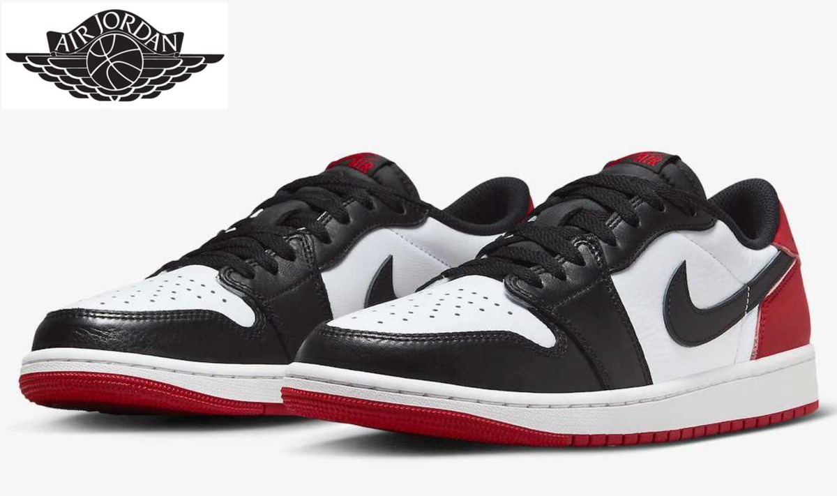 Jordan Air Jordan 1 Low Black Toe