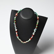 ERICKA NICOLAS BEGAY / ①NAVAJO BEASDS NECKLACE 50cm