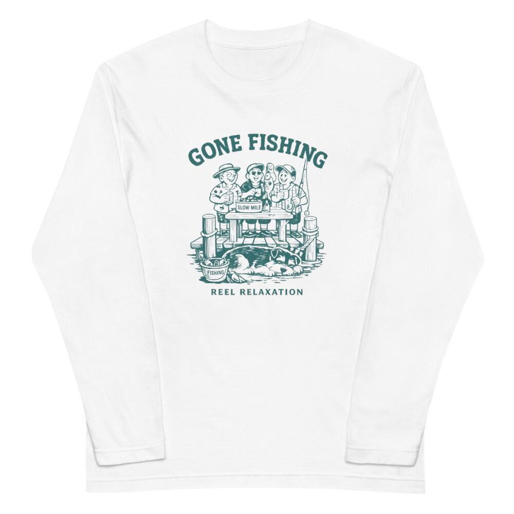 Gone Fishing Long Sleeve Tee S0076