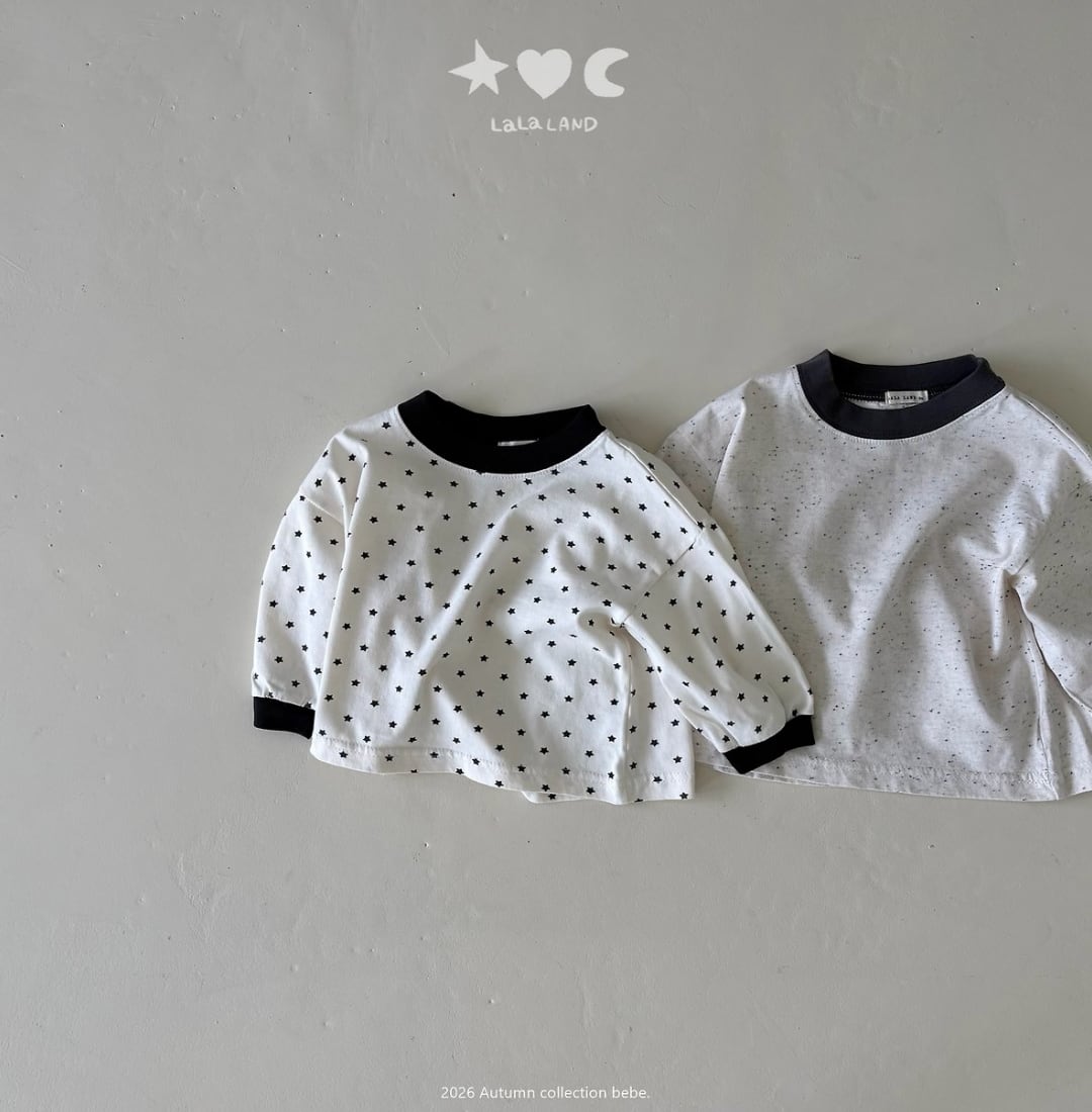 送料無料【予約】/  babyミックススターTシャツ /lalaland