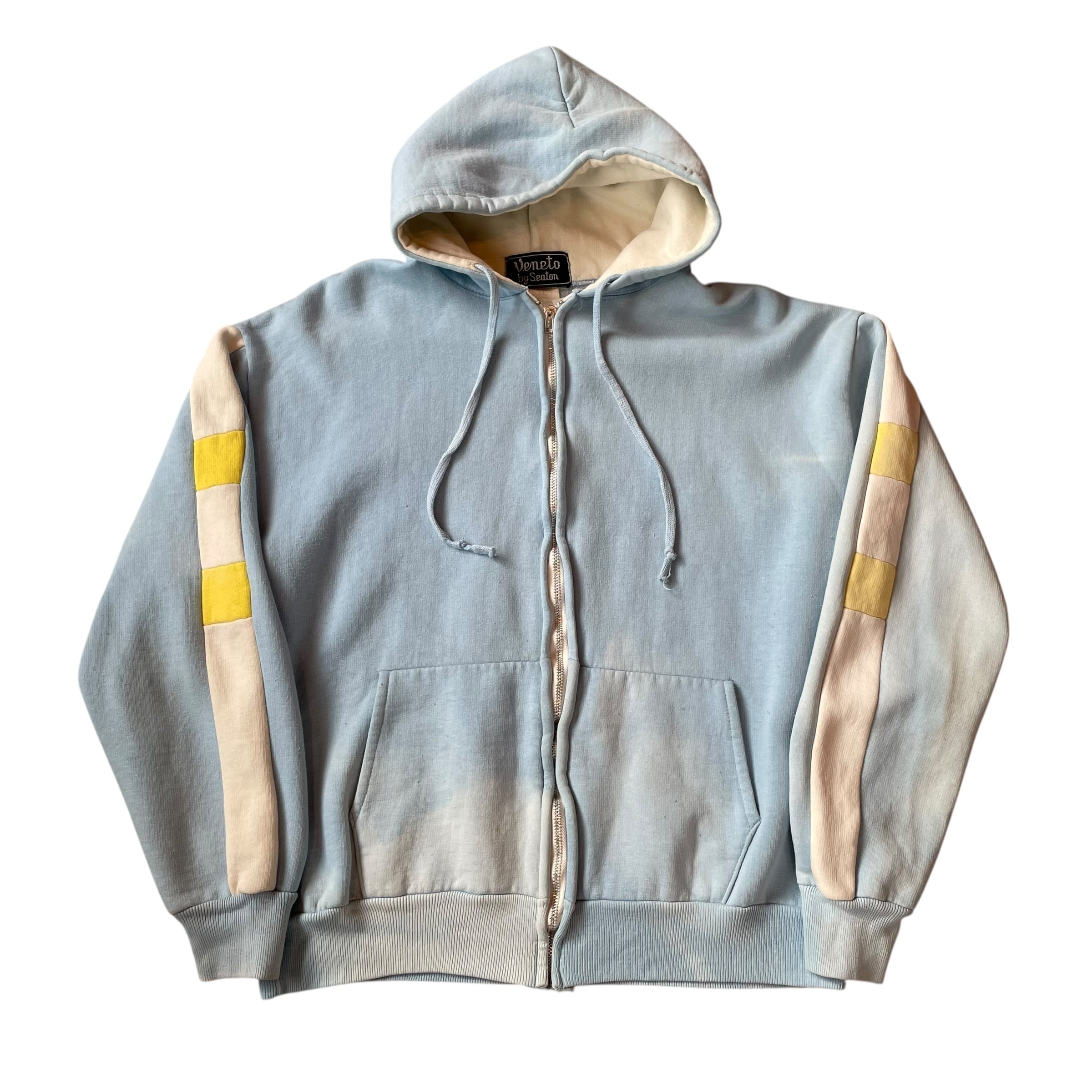 1970s Veneto by Seaton Switching design fullzip hoodie