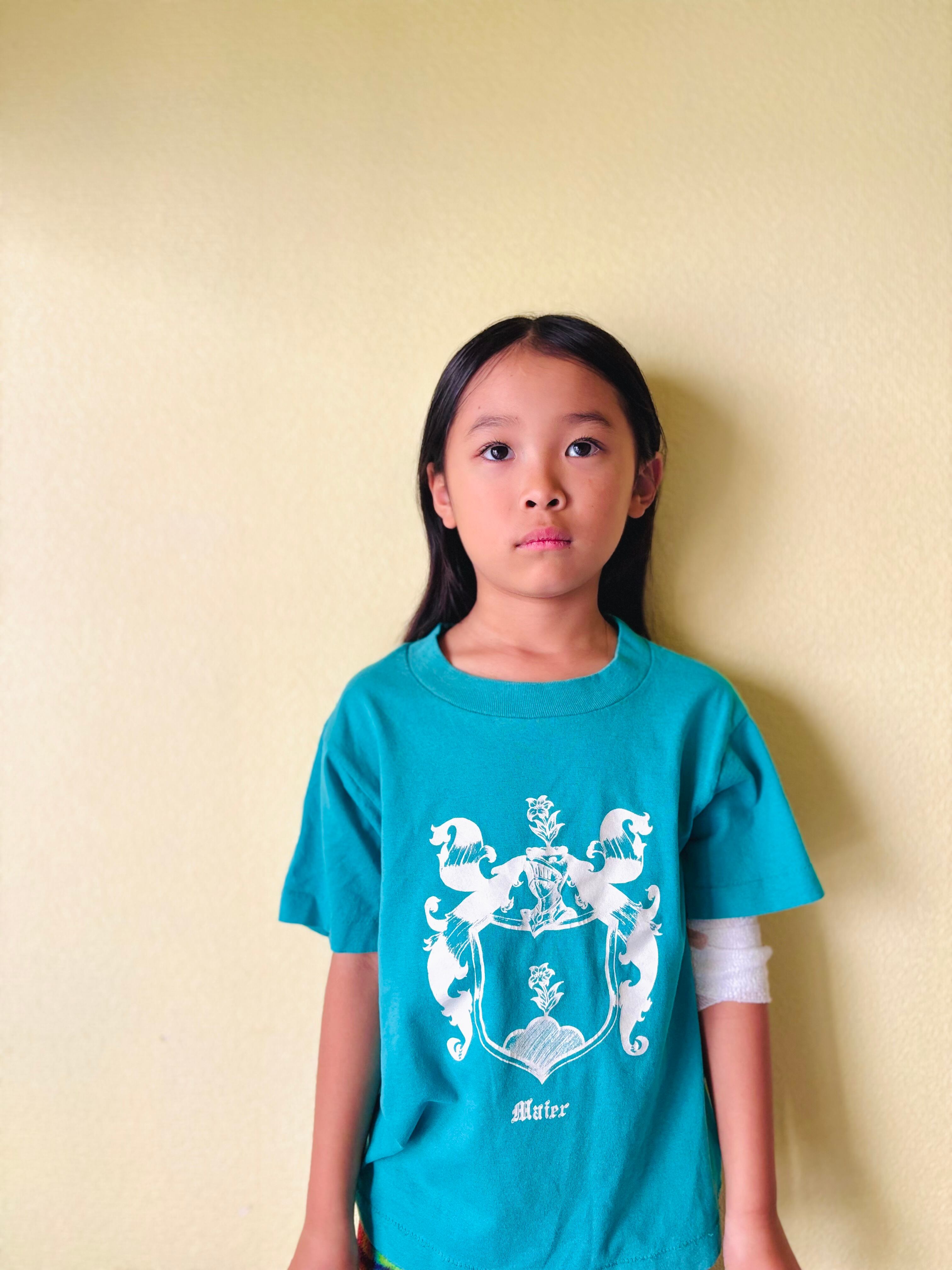 【KIDS vintage】 90's vintage Maier Fest T-sh. size:5-7y