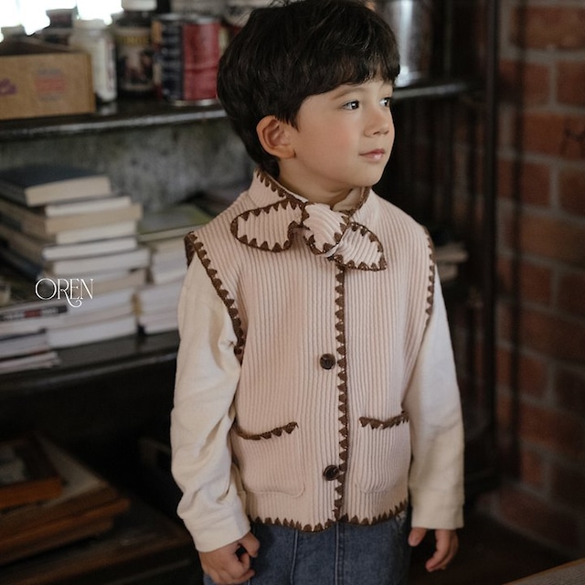 【取寄】oren|monet melo vest|モネメロベスト|S-XL|baby&kids|26 autumn