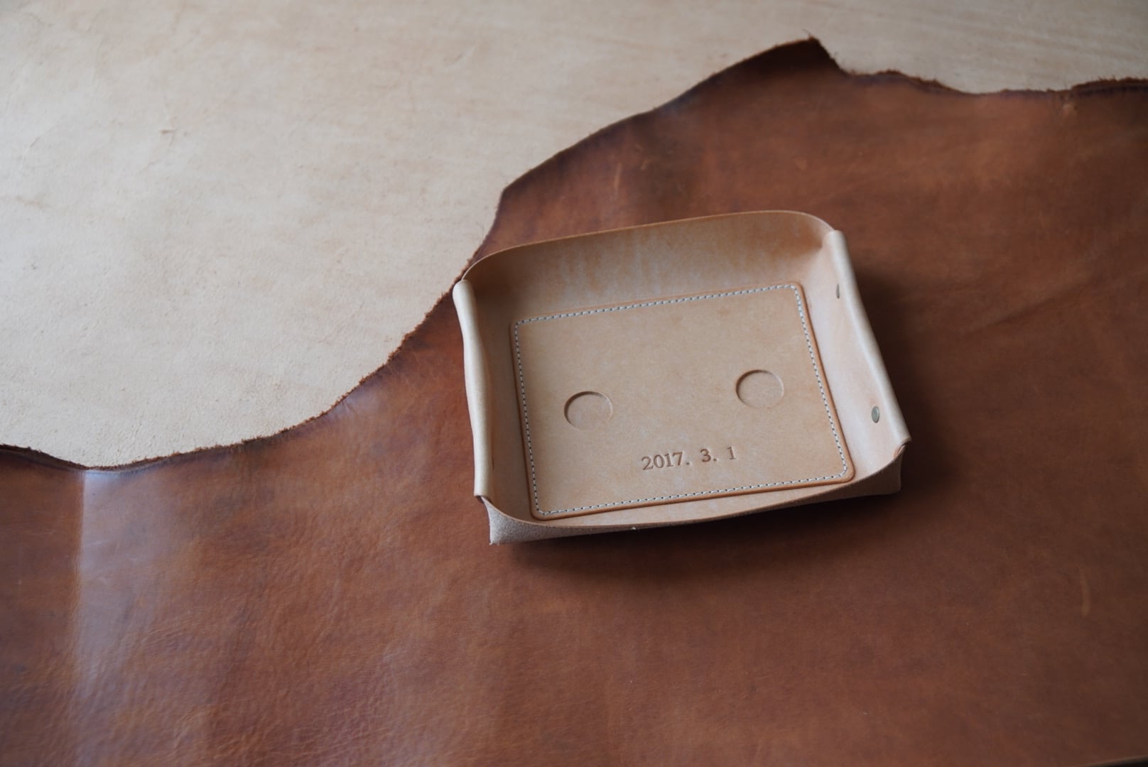 レザーリングピロー