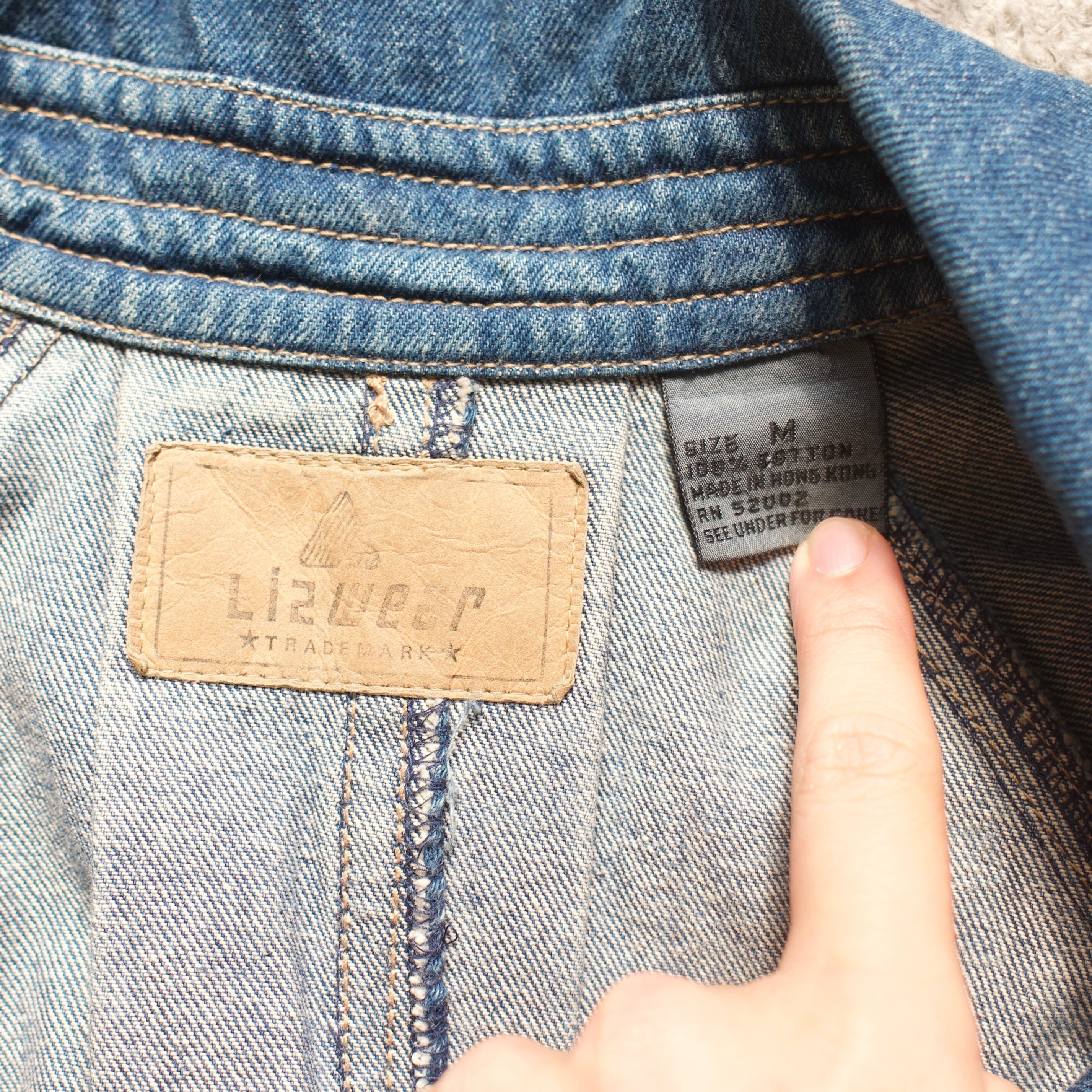80s Liz Wear デニムチェスターコート 80s Liz Wear DENIM CHESTER COAT | doors clothing store