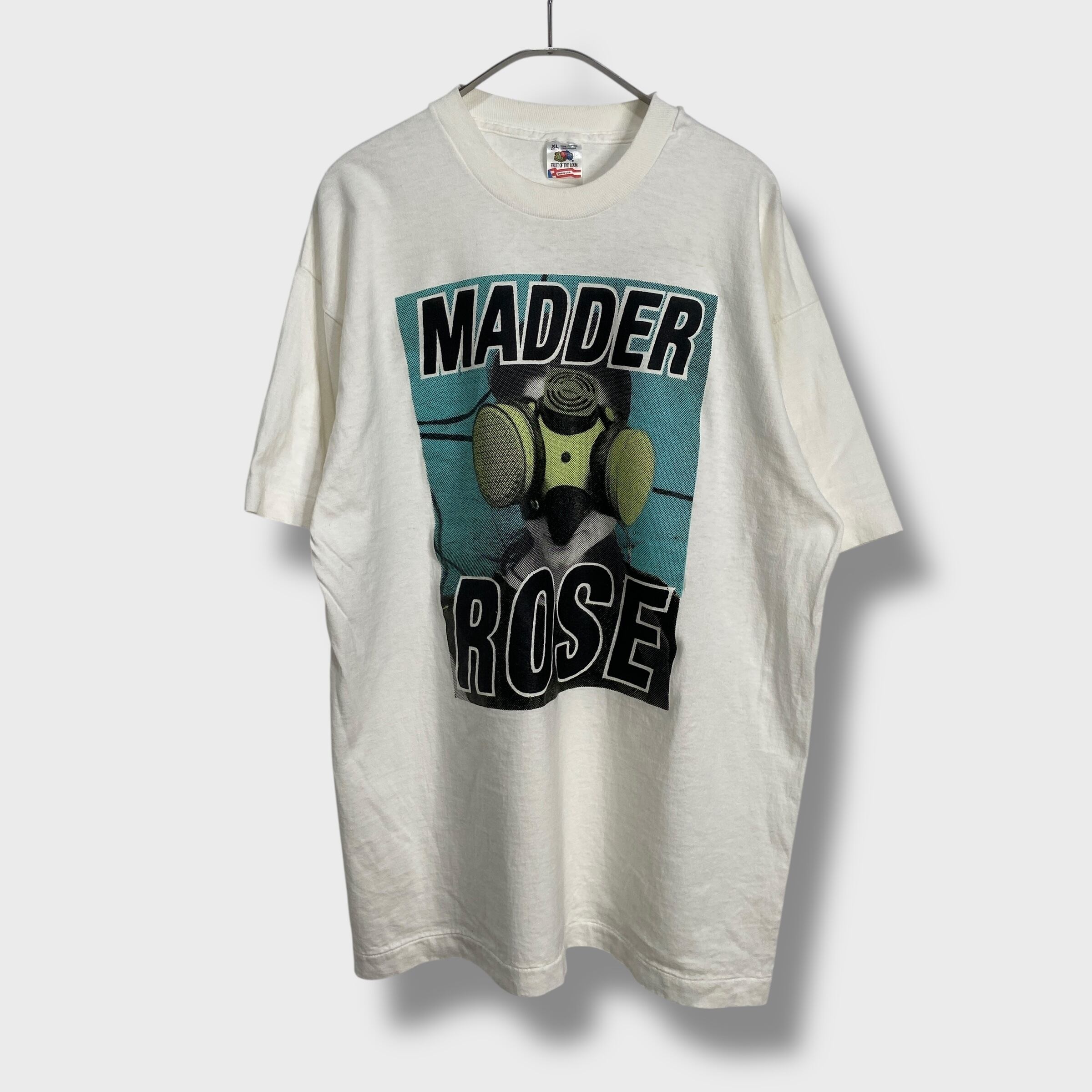 清水☆90s☆USA製☆マダーローズ☆バンドTシャツ☆バンT☆プリント☆ 90s USA製 マダーローズ バンドTシャツ バンT プリント ホワイト XL