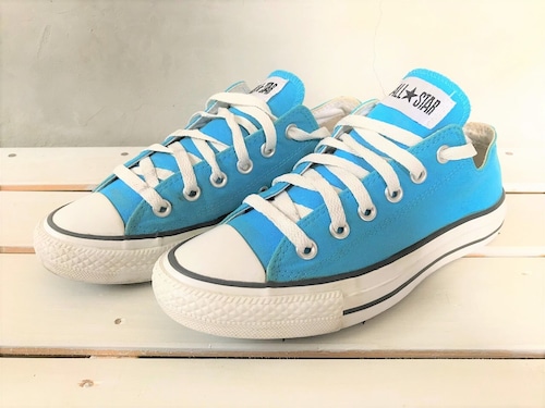 CONVERS ALLSTAR WHITE／TURQUOISE BLUE