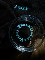 〈TGIF〉 GLASS ASHTRAY