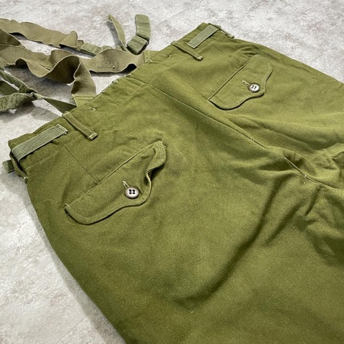 50s アメリカ軍 実物 M51 ウールパンツ gripper zipper 詳細写真12