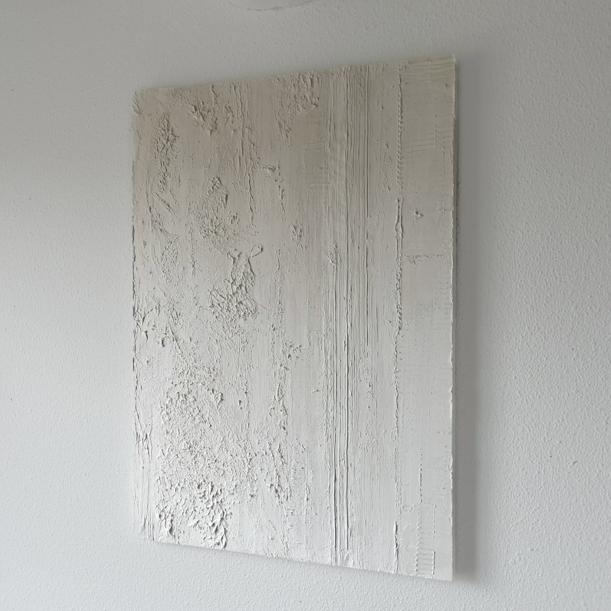 【Blank 】B3 (515×364mm) アート 白い絵 ホワイト インテリア 絵 ホテル オブジェ オフィス リビング モダン ホテル 大きな絵 オーダー 通販 玄関 シンプル 現代アート