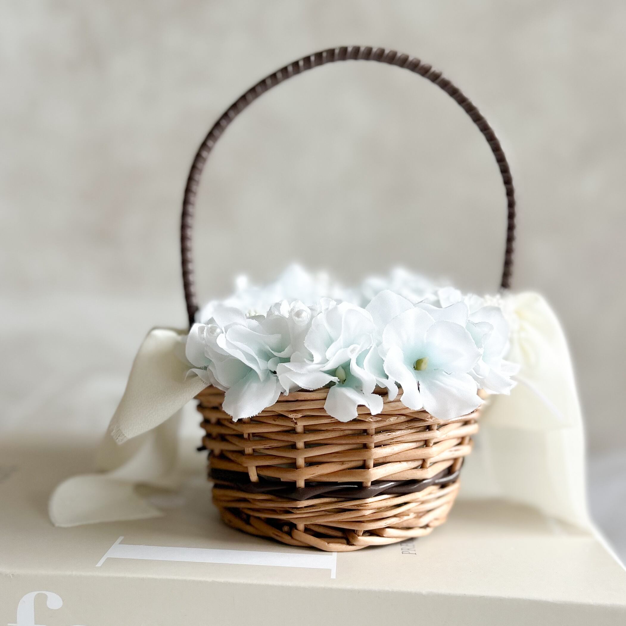 Ribgpillow circle （water blue）