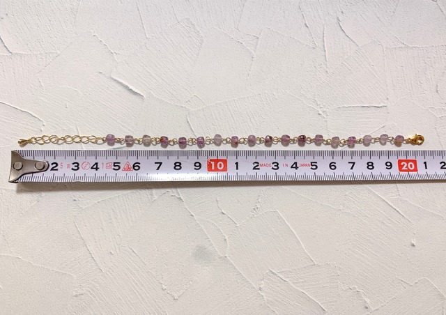 b_01 ブレスレット（アメジスト）