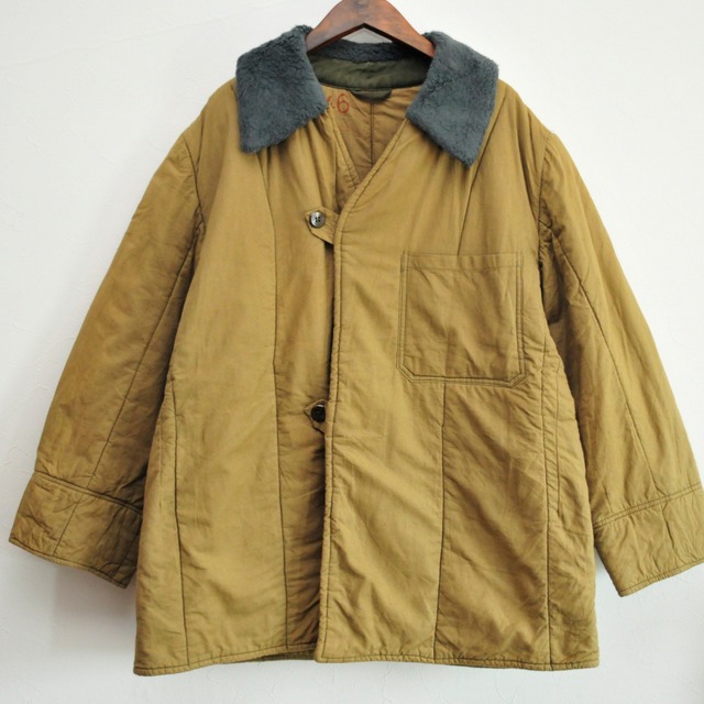 1968　Dead stock  Hungarian military harf liner coat {1968年　デッドストック　ハンガリー軍　ハーフライナーコート　古着　used メンズ}