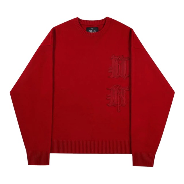 【UNKNOWN LONDON】SIGNATURE KNIT CREW