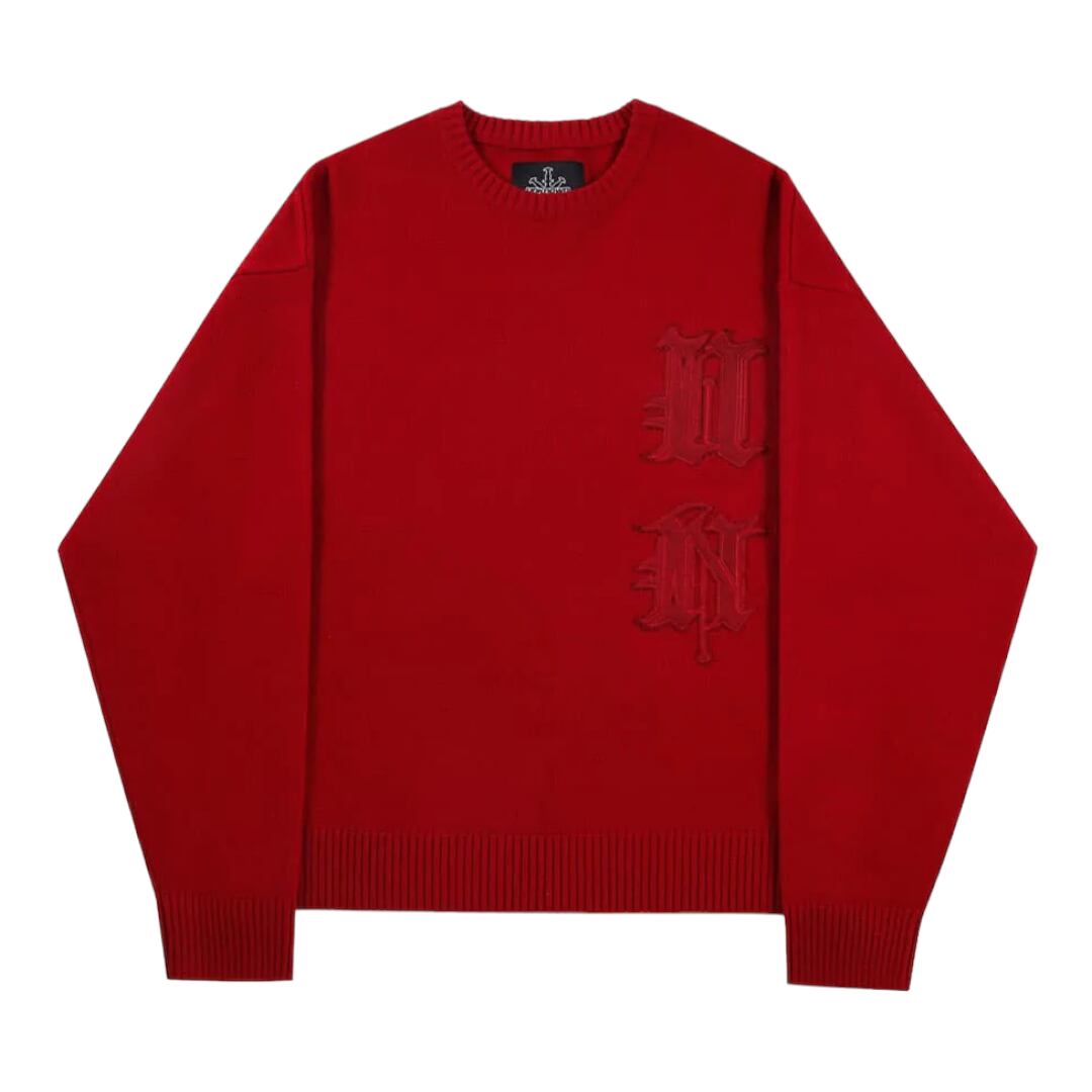 【UNKNOWN LONDON】SIGNATURE KNIT CREW