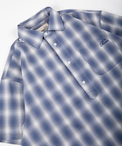【#Re:room】Rrm PULL OVER CHECK SHIRTS［RES085］