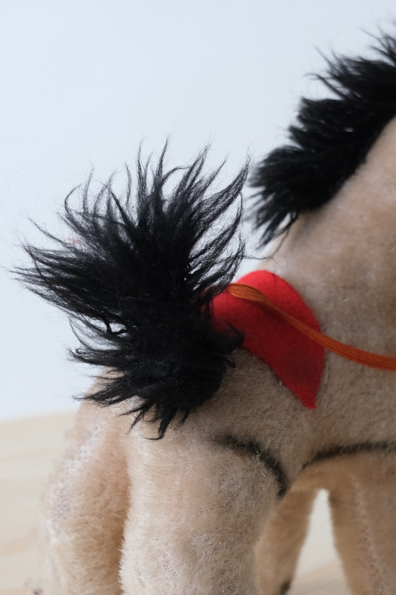 Little donkey plush toy