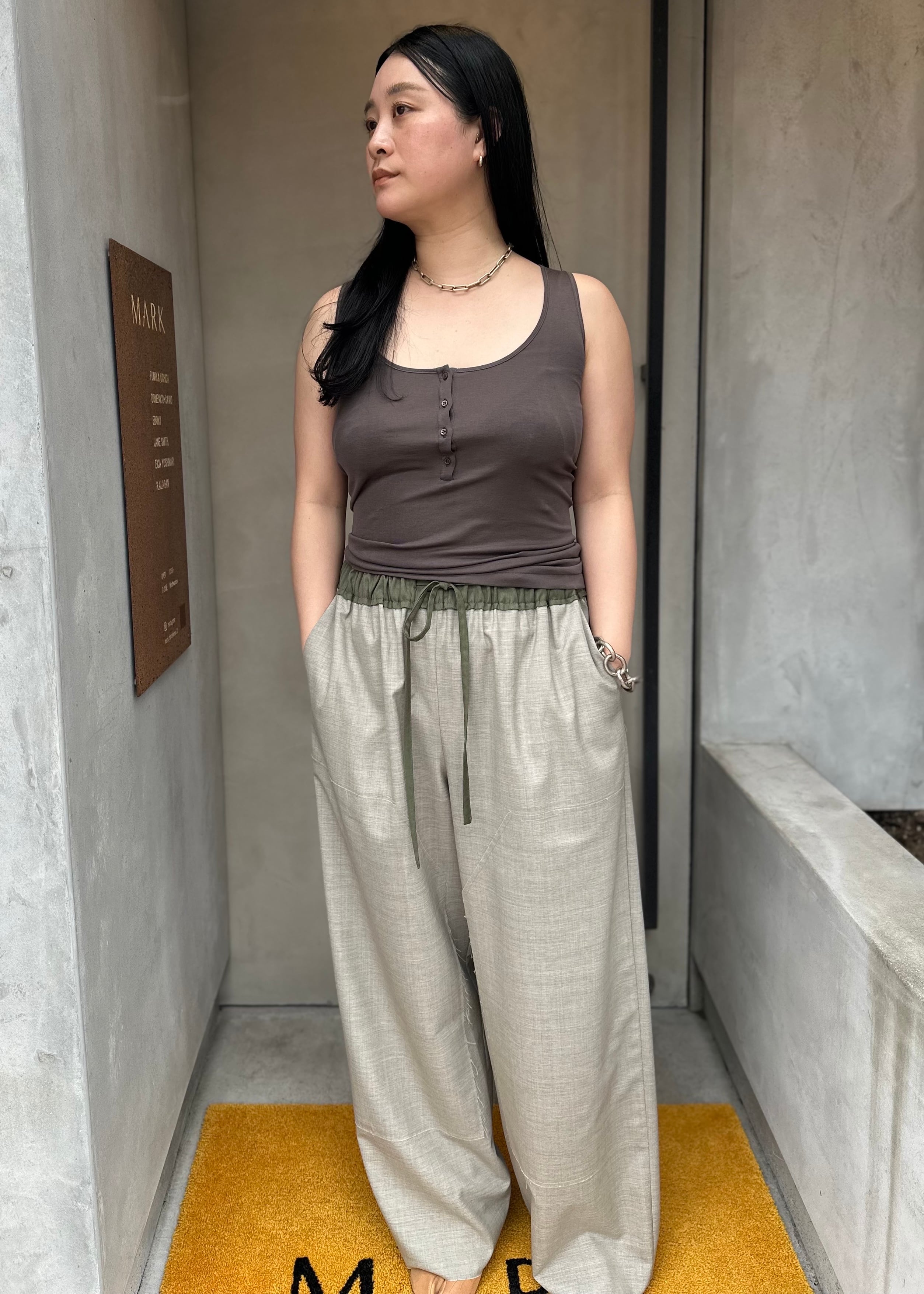 Sonia Carrasco Sleeveless Tailored Top | mark1207