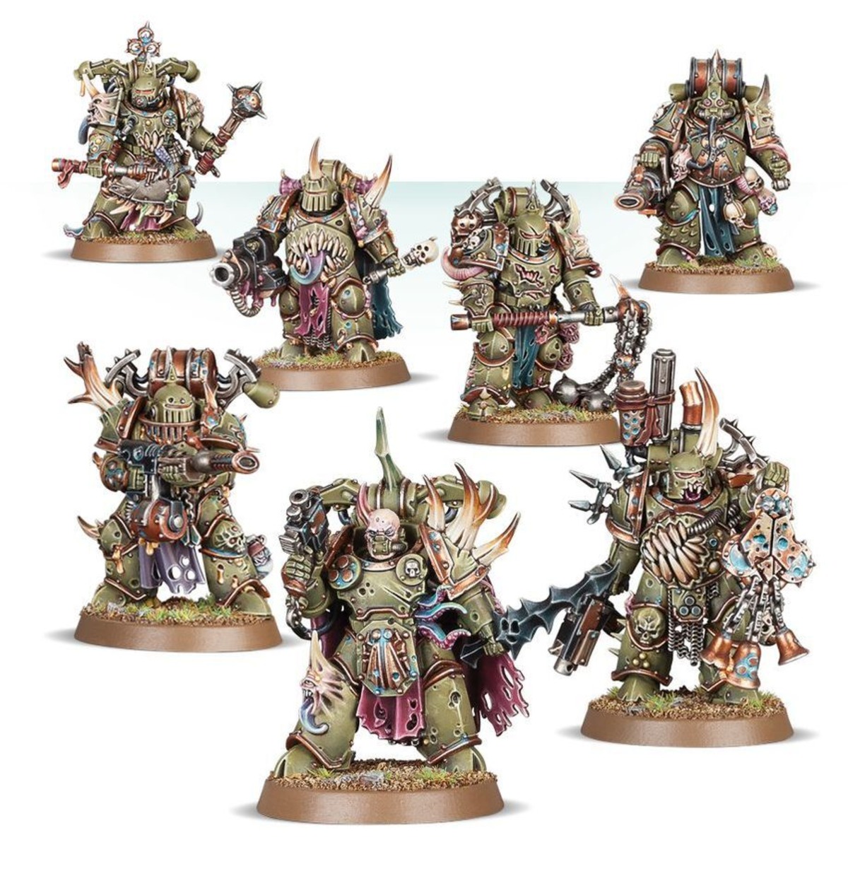 DEATH GUARD PLAGUE MARINES | ひがっちゲームズ