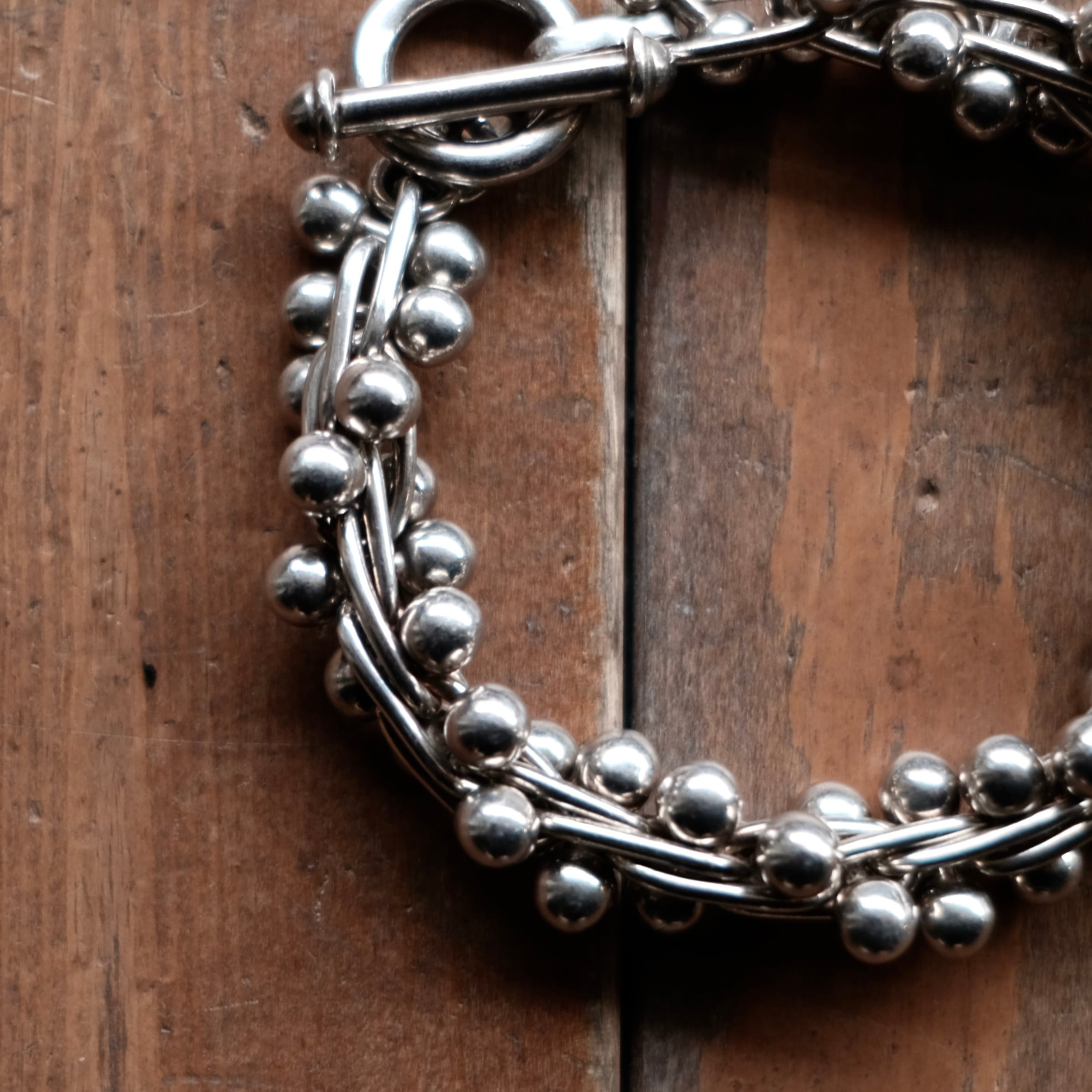 MEXICAN VINTAGE SILVER925 DNA DESIGN BRACELET | safarionline