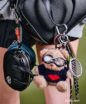 COOLAベアースポーティーLOVE BAGチャーム (NAVY) CQ-47512