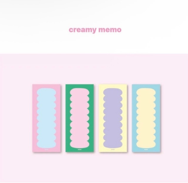 MIMIBEAR 〔creamy memo 〕