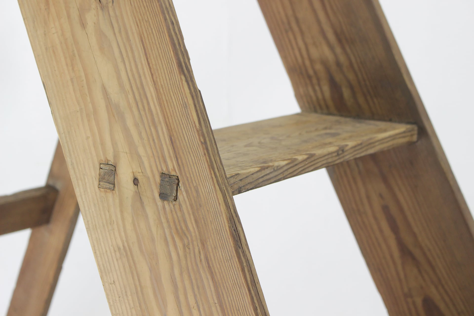 ヴィンテージ 折り畳み 脚立 ステップ ガーデニング 飾り台 レトロ