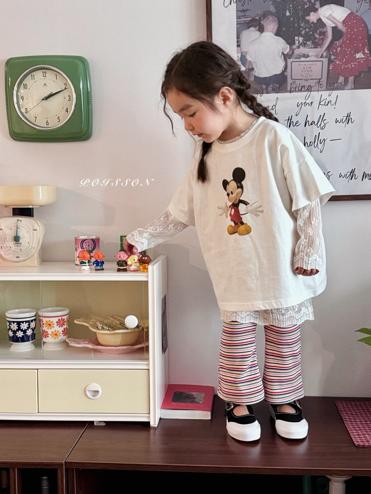 B649【即納】color pop pants